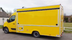 Foodtruck Renault jaune