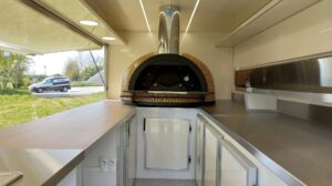 Camion Renault pizza mobile