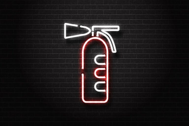 Prévention des incendies avec un extincteur à l'intérieur de votre food truck