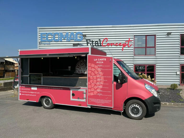 Camion napolitain pizza  - Renault Master - Ecomag