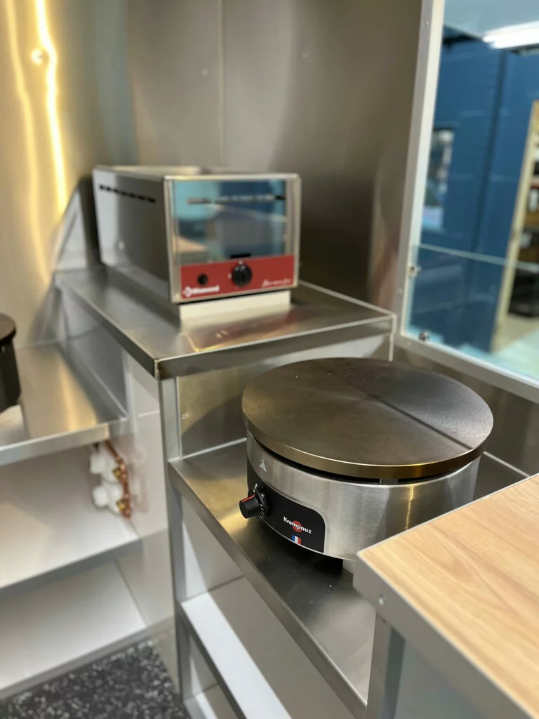 Crêpière Camion crêpe - Renault Master - Ecomag