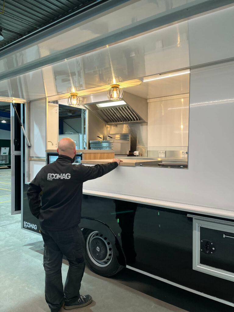 Extérieur Camion crêpe - Renault Master - Ecomag