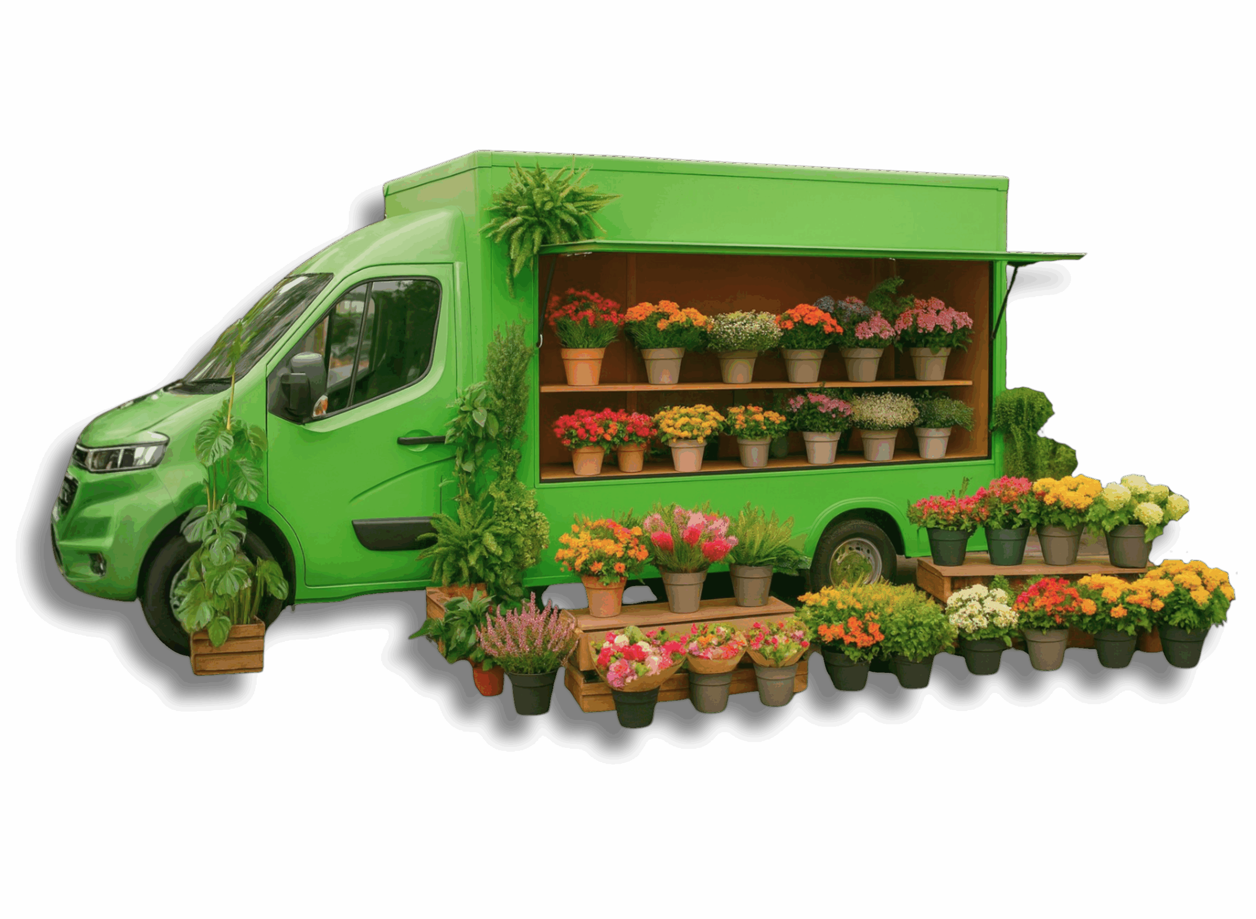 Flower truck | Ecomag