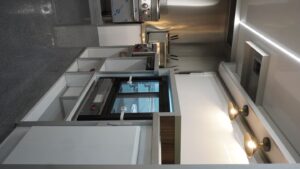 Aménagement complet cellule food truck