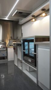 Aménagement complet cellule food truck