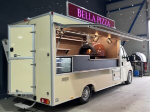 FOOD TRUCK PIZZA VINTAGE