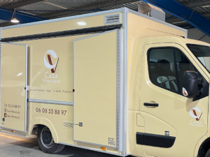 Food truck pizzeria four gaz Renault Master